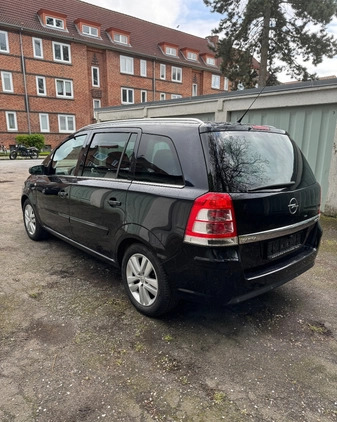 Opel Zafira cena 14500 przebieg: 228200, rok produkcji 2008 z Wrocław małe 254